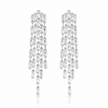 Crystal Cascade Chandelier Earrings
